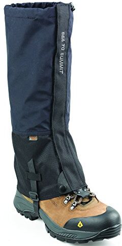 Sea to Summit Ghette Alpine, Taglia S, Colore: Nero Unisex-Adulto