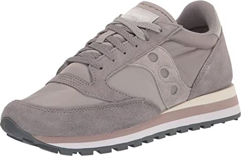 Saucony Scarpe da ginnastica Jazz Triple da donna, Grigio/grigio chiaro., 40.5 EU