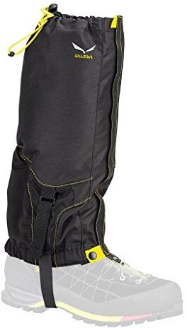 Salewa Trekking Ghetta, Unisex – Adulto, Black, Taglia Unica