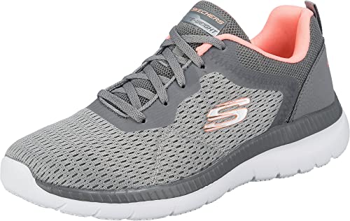 Skechers Zapatillas Deportivas Mujer Bountiful Gris, Scarpe da Ginnastica Donna, 41 EU