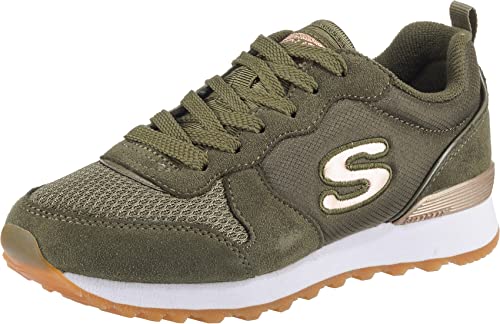 Skechers Originals Og 85 Golden Girl, A collo basso Donna, Verde Green Olive, 40 EU