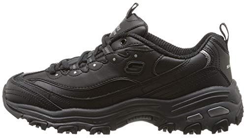 Skechers D'lites Fresh Start, Scarpe Donna, Nero, 38 EU