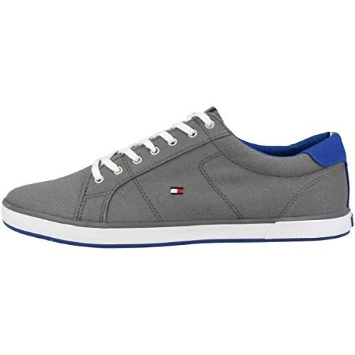 Tommy Hilfiger H2285arlow 1d Fm0fm00596, Sneaker Uomo, Grigio Steel Grey, 40 EU