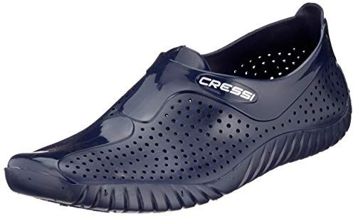 Cressi Water Shoes, Scarpette Sportive Uso Acquatico/Mare/Spiaggia Adulti, Ragazzi e Bambini, Blu, 45 EU