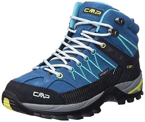CMP Rigel Mid Wmn Trekking Shoes Wp, Scarpe da trekking Donna, Deep Lake Baltic, 42 EU