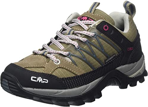 CMP RIGEL LOW WMN TREKKING SHOE WP, Scarpe da Trekking Donna, Castoro, 37 EU