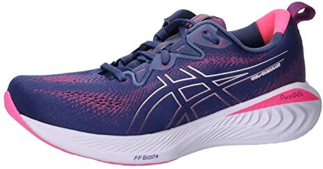 Asics Cumulus 25 Donna Scarpe da Running Viola Bianco