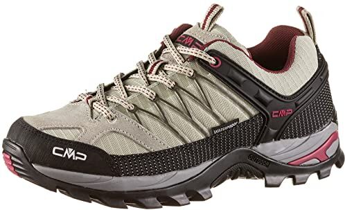 CMP Rigel Wp, Scarpe da Trekking Basse Donna, Beige (Sage Moss), 39 EU