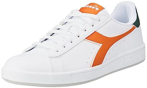 Diadora Torneo, Scarpe Da Ginnastica Unisex Adulto, White Burnt Orange, 36.5 EU