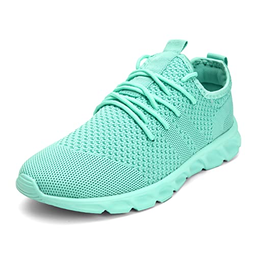 Damyuan Donna Scarpe da Running Ginnastica Camminata Sportive Tennis Palestra Basket Sport Outdoor Fitness Sneakers Verde 40 EU