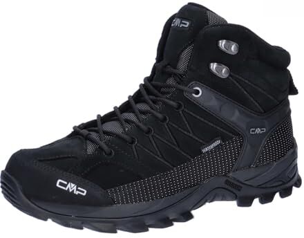 CMP Rigel Mid Wmn Trekking Shoes Wp, Scarpe da trekking Donna, Nero, 40 EU