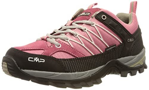 CMP RIGEL LOW WMN TREKKING SHOE WP, Scarpe da Trekking Donna, Rose-Sand, 37 EU