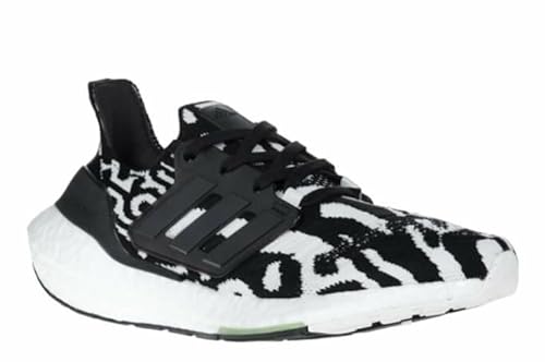 adidas GX6300 Ultraboost 22 Mens, Core Black/Core Black/Almost Lime UK 3.5