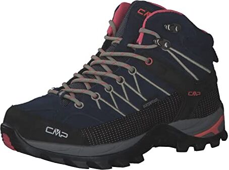 CMP Rigel Mid Wmn Trekking Shoes Wp, Scarpe da trekking Donna, Corallo Blu, 40 EU