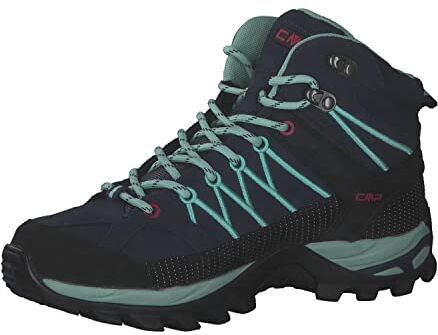 CMP Rigel Mid Wmn Trekking Shoes Wp, Scarpe da trekking Donna, Blue Water, 36 EU