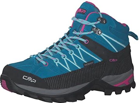 CMP Rigel Mid Wmn Trekking Shoes Wp, Scarpe da trekking Donna, Rosa, 38 EU