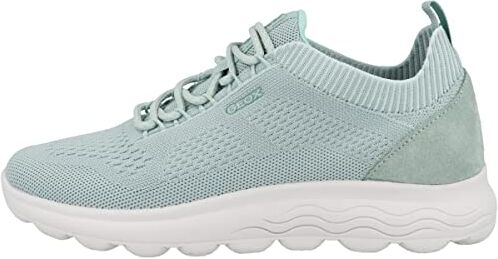 Geox D Spherica A, Sneakers Donna, Verde (Lt Green), 36 EU