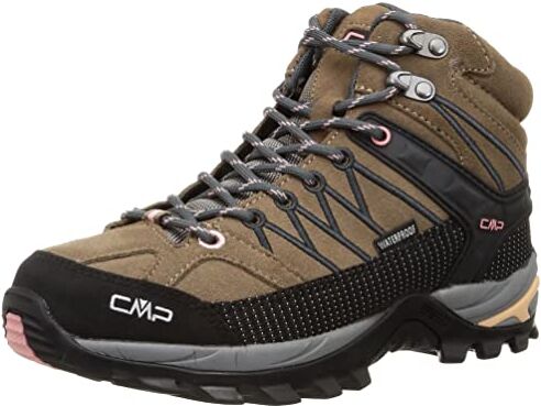 CMP Rigel Mid Wmn Trekking Shoes Wp, Scarpe da trekking Donna, Ash, 39 EU