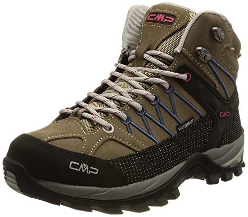 CMP Rigel Mid Wmn Trekking Shoes Wp, Scarpe da trekking Donna, Marrone, 37 EU