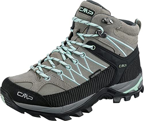 CMP Rigel Mid Wmn Trekking Shoes Wp, Scarpe da trekking Donna, Sand Malva, 38 EU