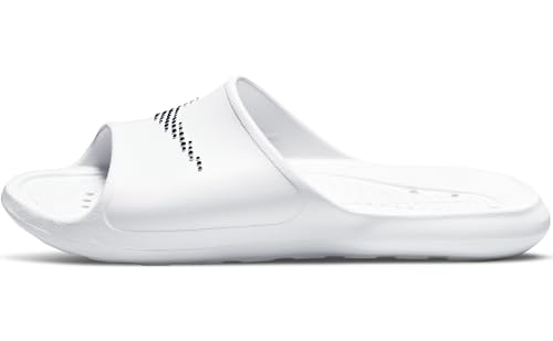 Nike Victori One, Scarpe da Spiaggia e Piscina Uomo, Bianco White Black, 50.5 EU