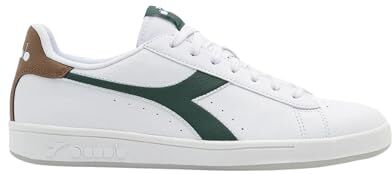 Diadora TORNEO, Scarpe da Ginnastica Unisex-Adulto, White/Pineneedle, 37 EU