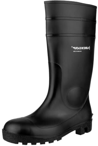 Dunlop Protective Footwear Protomastor Full Safety Unisex adulto Stivali di gomma, Nero 40 EU