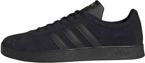 Adidas Vl Court, Sneaker Uomo, Core Black Core Black Gold Met, 44 2/3 EU