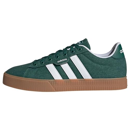 Adidas Daily 3.0 Shoes, Scarpe Uomo, Collegiate Green Ftwr White Gum10, 42 2/3 EU