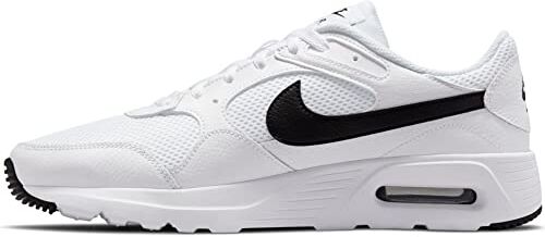 Nike Sc, Scarpe da Ginnastica Uomo, White/Black-White, 47 EU