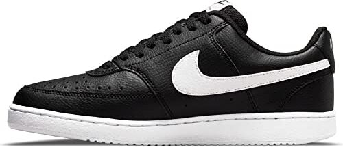 Nike Court Vision Low Next Nature, Sneaker Uomo, Black White Black, 40 EU