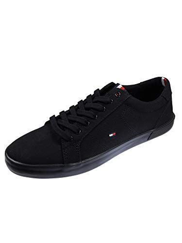 Tommy Hilfiger H2285arlow 1d Fm0fm00596, Sneaker Uomo, Nero Black Black 01, 44 EU