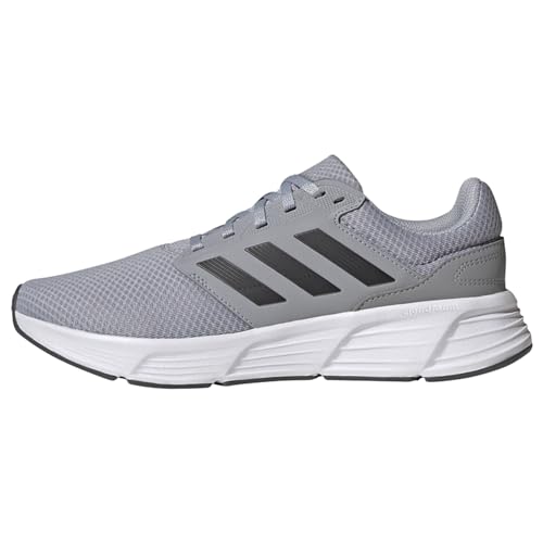 Adidas Galaxy 6, Sneakers Uomo, Halo Silver Carbon Ftwr White, 42 EU