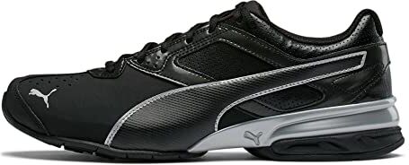 Puma Men Tazon 6 Fm Scarpe da corsa su strada,  Black  Silver, 44 EU