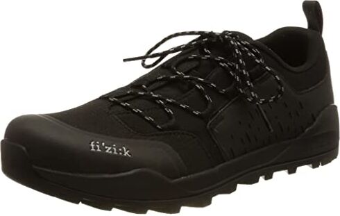 Fizik X2, Scarpe da Bici Unisex Adulto, Black-Black, 44.5 EU