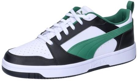 Puma Unisex Rebound V6 Low Scarpe da ginnastica,  Black  White Vine, 46 EU