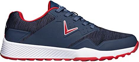 Callaway , Golf Chev Ace Aero, Scarpe da Golf, Blu Navy Rosso, 42 EU