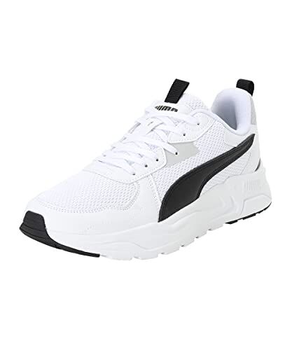 Puma Trinity Lite, Scarpe Da Ginnastica Uomo, Multicolore  Bianco  Nero Cool Grigio Chiaro, 37 EU