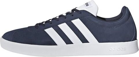 Adidas Vl Court, Sneaker Uomo, Collegiate Navy Ftwr White Ftwr White, 40 2/3 EU