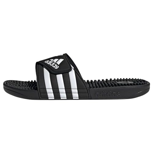 Adidas Adissage Slides, Ciabattine Unisex Adulto, Core Black Ftwr White Core Black, 39 1/3 EU