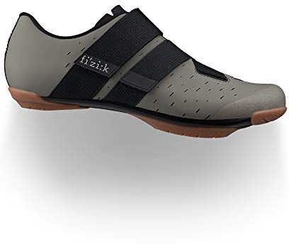 Fizik X4 POWERSTRAP, Scarpe da Bici Unisex Adulto, Mud-Caramel, 42