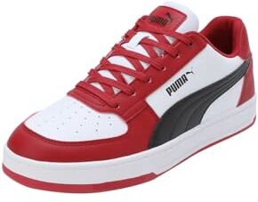 Puma Unisex Adults  Caven 2.0 Sneakers, Club Red- White- Black, 42 EU