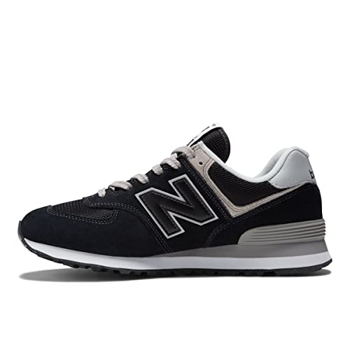 New Balance NB 574, Sneakers Uomo, Nero Black Evb, 37.5 EU