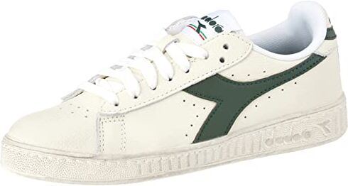 Diadora Game L Low Waxed, Sneaker Unisex Adulto, White Fogliage, 41 EU