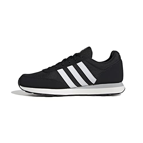 Adidas Run 60s 3.0 Shoes, Sneakers Uomo, Core Black Ftwr White Core White, 41 1/3 EU