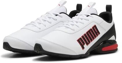 Puma Scarpe da Corsa Equate SL 2 46 Black White for all Time Red