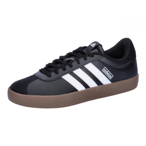 Adidas Vl Court, Sneaker Uomo, Core Black Cloud White Gum, 45 1/3 EU