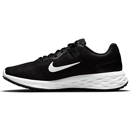 Nike Revolution 6, Scarpe de Gimnastica Uomo, Black White Dark Smoke Grey Cool Grey, 39 EU