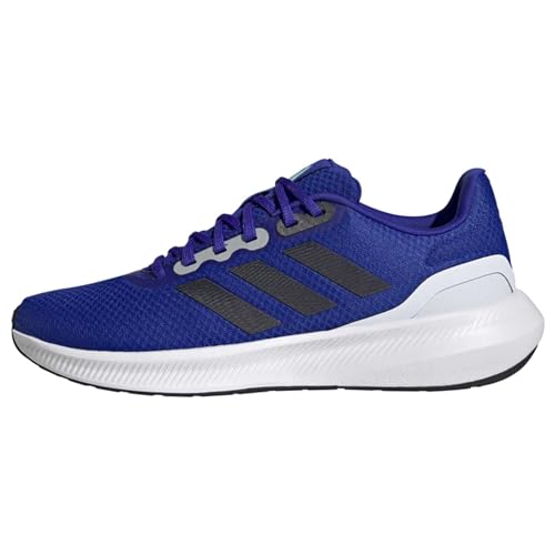 Adidas Runfalcon 3.0 Shoes, Sneaker Uomo, Lucid Blue Legend Ink Ftwr White, 44 2/3 EU