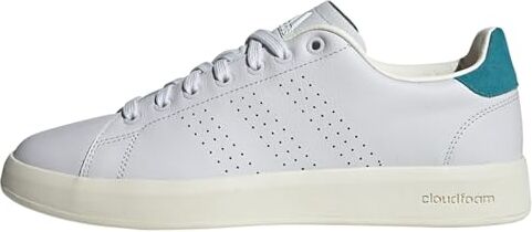 Adidas Advantage Premium Leather Shoes, Sneakers Uomo, Dash Grey Dash Grey Arctic Fusion, 46 2/3 EU